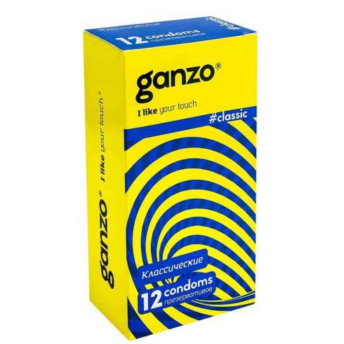 Презервативы классические Ganzo Classic, 12 шт