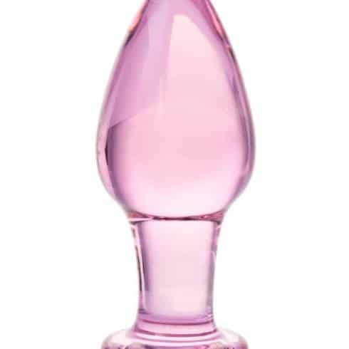 Анальная втулка Sexus Glass, розовый