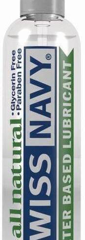 Гипоаллергенный лубрикант Swiss Navy All Natural на водной основе, 118 мл