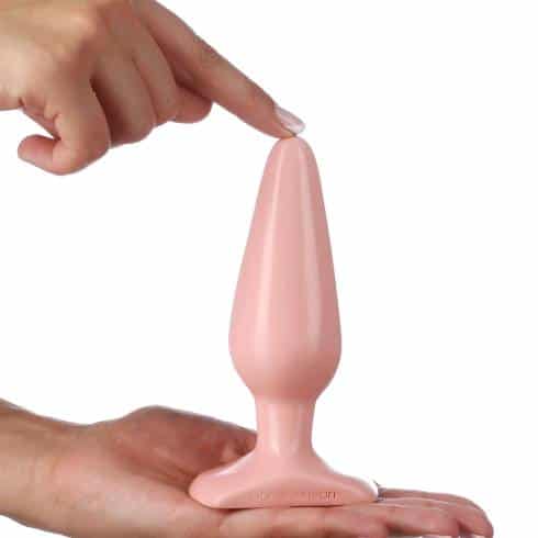 Анальная пробка Doc Johnson Classic Butt Plug Smooth M, телесная