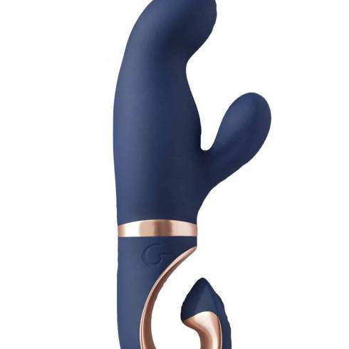 Вибратор-кролик Gvibe Gentley, синий