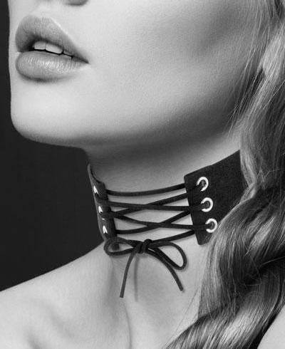 Чокер с Шнуровкой Choker Lacet Noir, черный