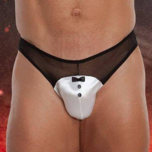 Трусы мужские Джентльмен SoftLine Collection XL, черно-белые 