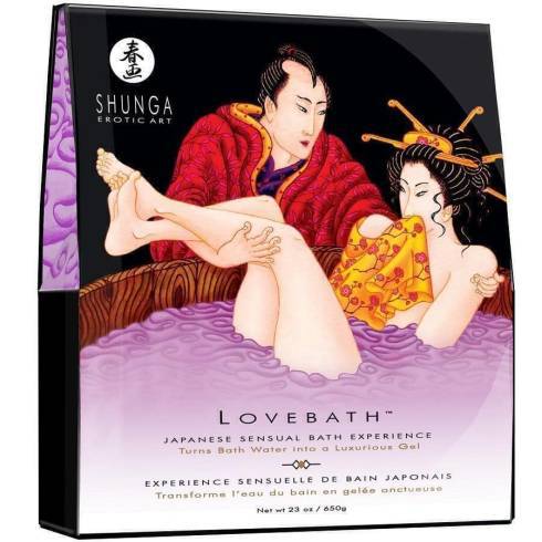 Гель-желе для ванны Shunga Lovebath Чувственный лотос, 650 г