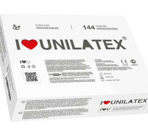 Презервативы ультратонкие Unilatex, 144 шт