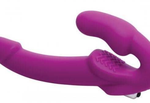 Безремневой вибрострапон XR Brands Evoke, фиолетовый