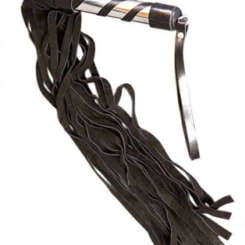 Плеть Подиум с длинными хвостами, черная