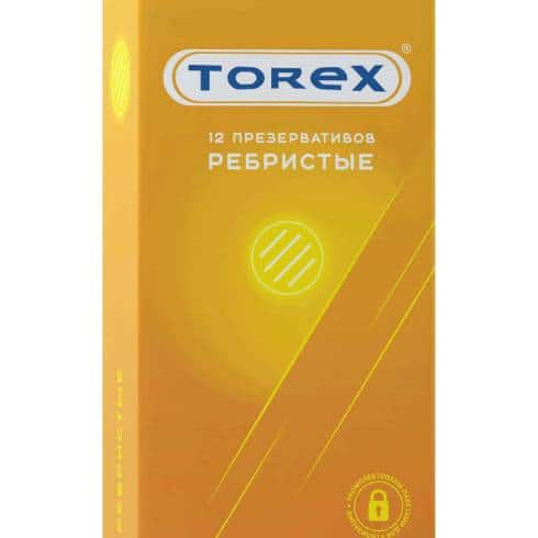 Презервативы ребристые Torex №12