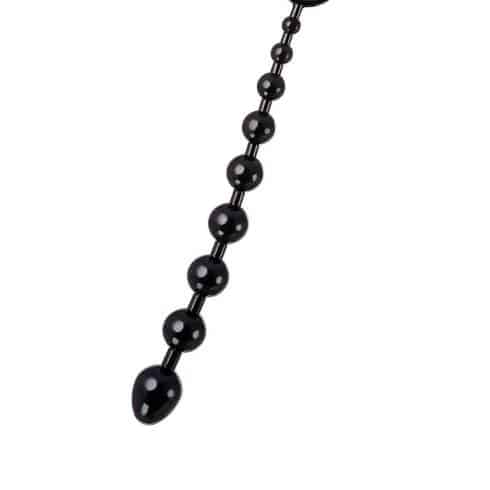 Анальная цепочка Toyfa A-Toys M, 28,3 см, черный