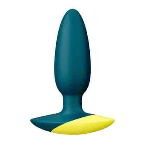 Анальная вибропробка Romp Bass, тёмно-зеленая