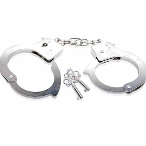 Наручники Pipedream Beginner's, серебристые