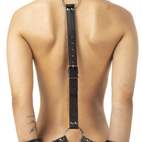 Фиксатор для тела: шея-руки Интимная Жизнь, черный