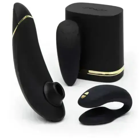 Набор Golden Moments We-Vibe Chorus + Womanizer Premium, черный