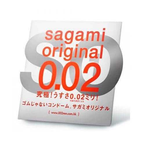 Полиуретановый презерватив Sagami Original 0.02, 1 шт