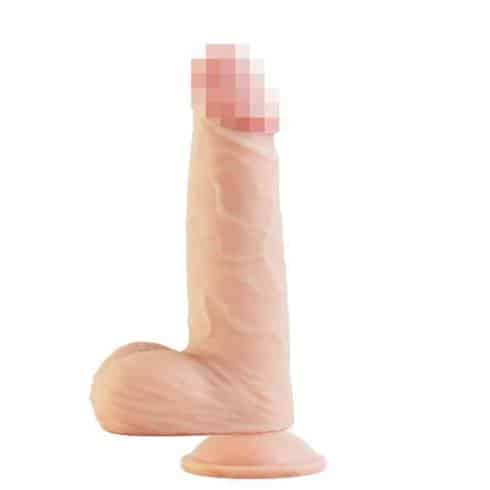 Фаллоимитатор Интимная Жизнь Щекотун 19.6 см, телесный