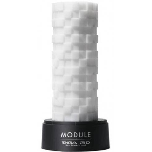 Мастурбатор Tenga 3D Module, белый