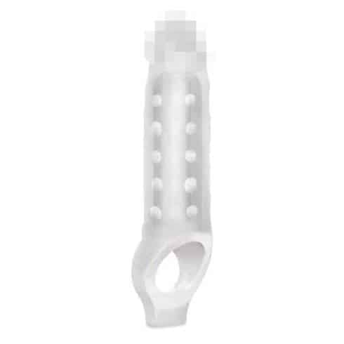 Прозрачная текстурированная насадка BlueLine Mighty Extender, 13см