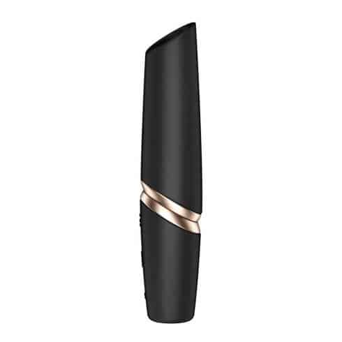 Вакуумный стимулятор клитора Satisfyer Perfect Kiss, чёрный