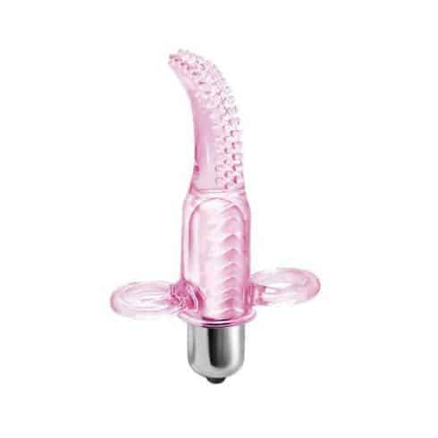 Вибромассажер на пальцы Baile Vibro Finger, розовый