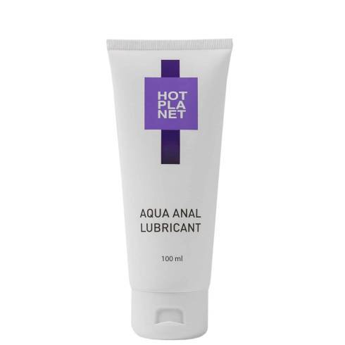 Анальная смазка с пантенолом Hot Planet Aqua Anal на водной основе, 100 мл