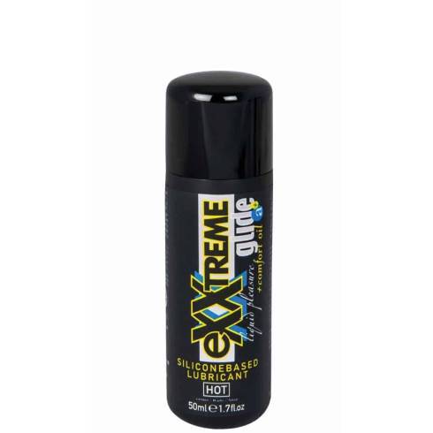 Расслабляющий анальный лубрикант Hot Exxtreme Glide на силиконовой основе, 50 мл