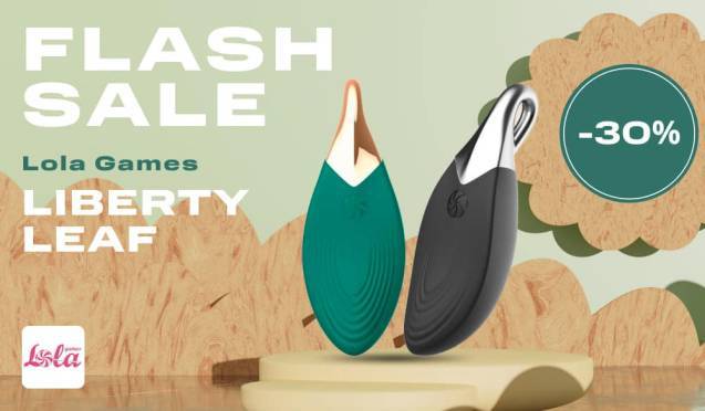 Скидка 30% на вибратор-кулон Lola Games Liberty Leaf