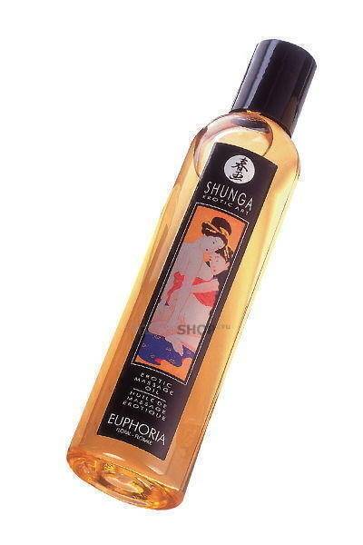 Массажное масло Shunga Цветочная эйфория, несъедобное, 250 мл