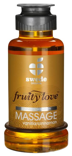 Лосьон для Массажа Swede Fruity Love Massage Vanilla/Cinnamon, 100 мл