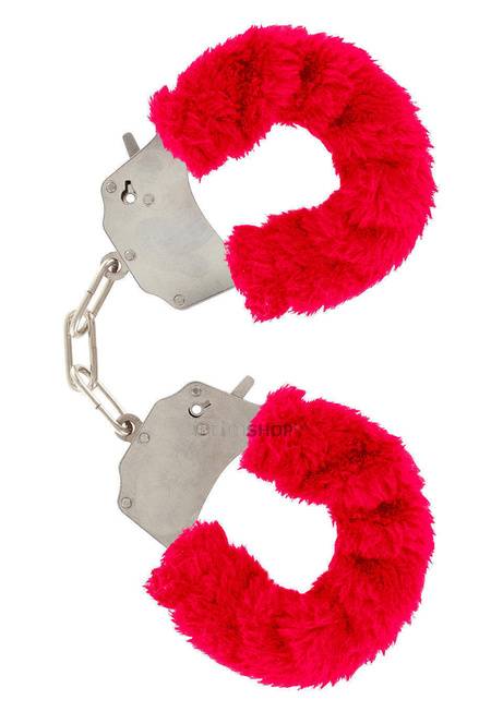 Наручники с Мехом Furry Fun Cuffs Red Plush