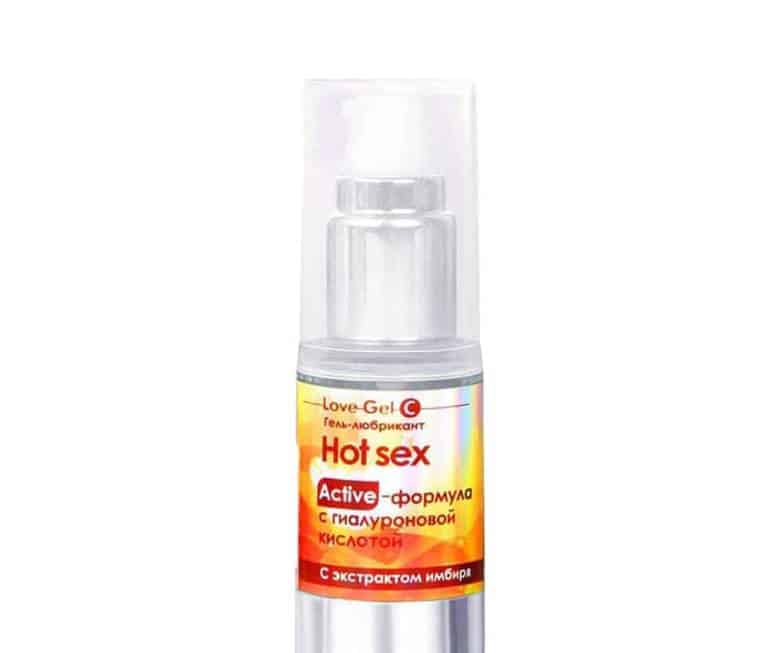 Возбуждающий гель-лубрикант Bioritm Love Gel Hot Sex, 20 мл