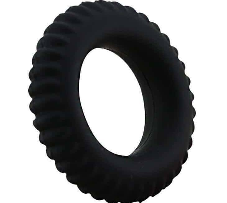 Эрекционное кольцо Baile Titan с ребрышками, черный Эрекционное кольцо Baile Titan с ребрышками, черный
