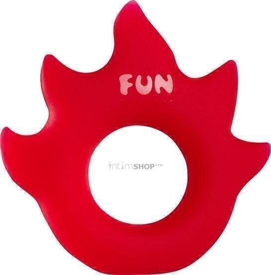Эрекционное кольцо Fun Factory Love Ring Flame, цвет красный