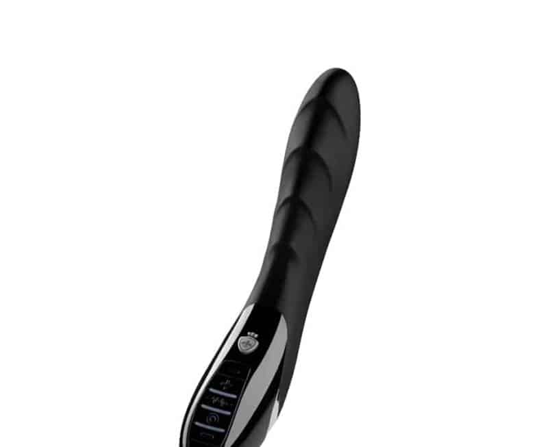 Вибратор с миостимуляцией Mystim Sizzling Simon Black Edition, черный