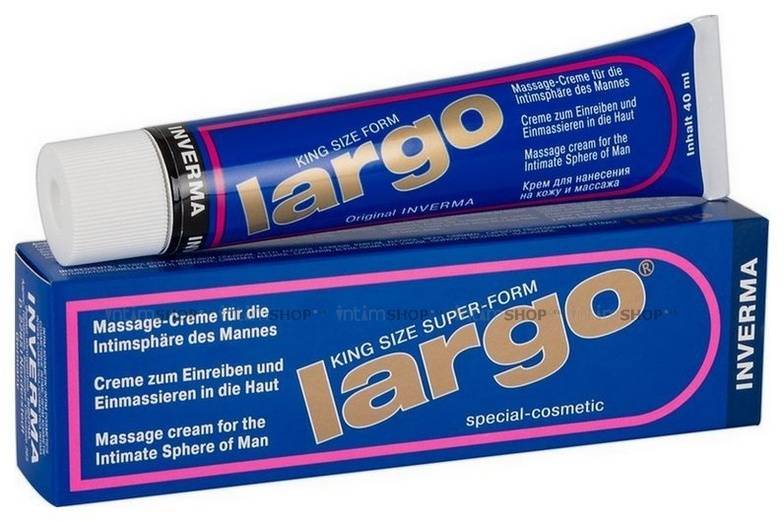 Крем для усиления эрекции Largo Special Cosmetic, 40 мл