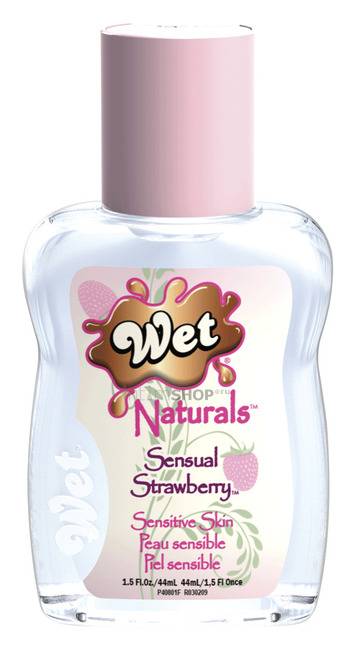 Гель-Лубрикант Wet Naturals Sensual Stawberry, 44мл