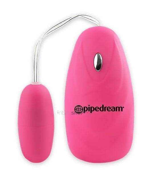 Вибропуля на пульте управления Pipedream Neon Luv Touch 5-Function Bullet, розовая