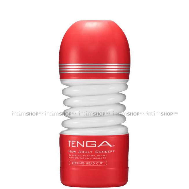 Мастурбатор Tenga Rolling Head Cup Standard, красный