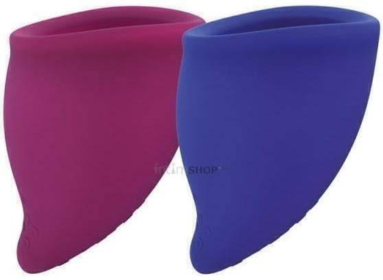 Менструальные чаши набор Fun Factory Fun Cup, ультрамарин 30 мл, фиолетовый 30 мл