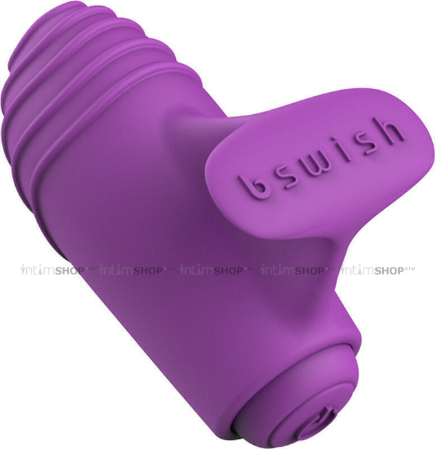 Вибратор на палец Bswish Bteased Basic, фиолетовый - фото 1