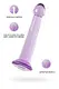 Фаллоимитатор Toyfa Jelly Dildo S на присоске 15.5 см, фиолетовый