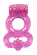 Виброкольцо с подхватом мошонки Lola Games Rings! Treadle, розовое