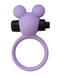 Эрекционное кольцо Lola Toys Emotions Minnie с вибропулей, фиолетовое