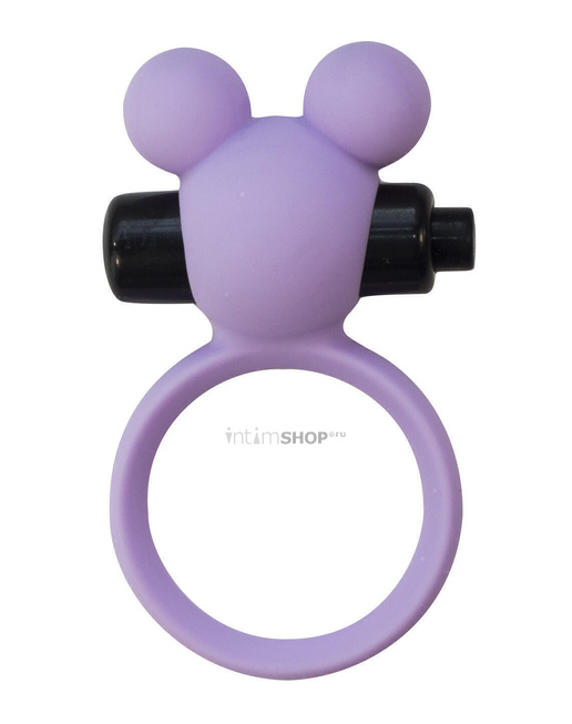 фото Эрекционное кольцо Lola Toys Emotions Minnie с вибропулей, фиолетовое