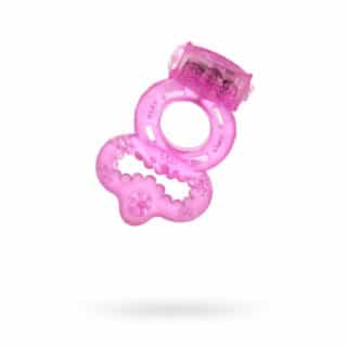 Виброкольцо Toyfa с подхватом, розовый
