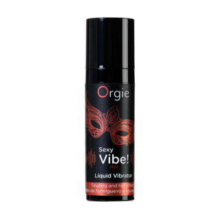 Жидкий вибратор для массажа с разогревающим эффектом Orgie Sexy Vibe Hot, 15 мл