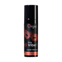 Жидкий вибратор для массажа с разогревающим эффектом Orgie Sexy Vibe Hot, 15 мл