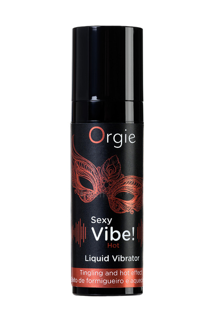 фото Жидкий вибратор для массажа с разогревающим эффектом Orgie Sexy Vibe Hot, 15 мл