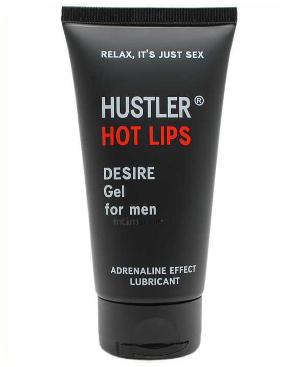 Гель-смазка возбуждающая Hustler Hot Lips на гибридной основе, 75 мл