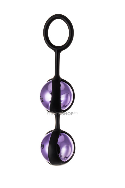 Вагинальные шарики Toyfa A-Toys Pleasure Balls, фиолетовый - фото 3