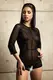 Комбинезон с доступом Waname Apparel Preciosity S/M, черный